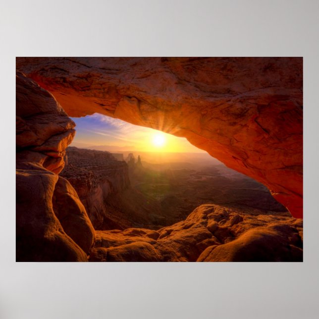 Mesa Arch, Canyonlands nationalpark Poster (Framsidan)