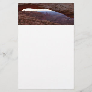 Mesa Arch från Canyonlands National Park Brevpapper