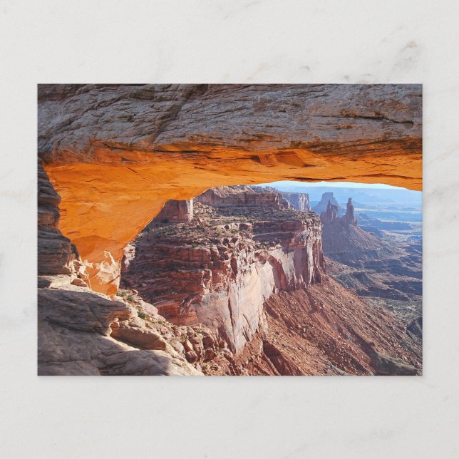 Mesa Arch Soluppgång vykort (Framsida)