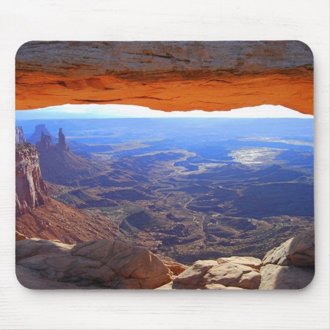 Mesa Arch Sunrise Mousepad Musmatta (Framsidan)