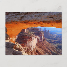 Mesa Arch Sunrise-vykort Vykort