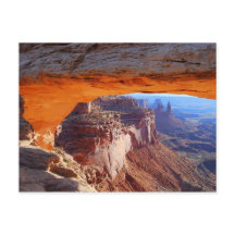 Mesa Arch Sunrise-vykort