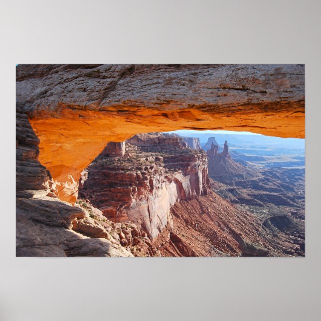 Mesa Arch vid soluppgång, Utah affisch (Framsidan)
