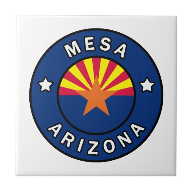 Mesa Arizona Kakelplatta (Framsidan)
