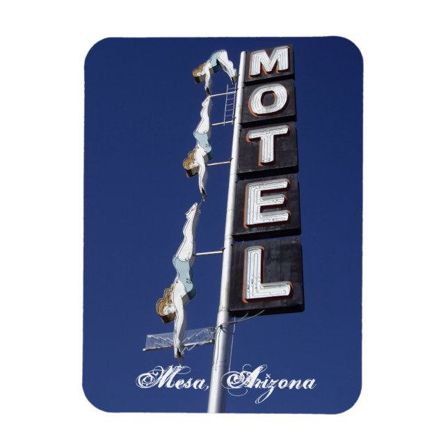Mesa, Arizona Scenia Magnet (Vertikal)