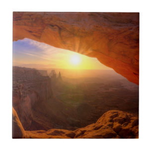 Mesa-båge, Canyonlands nationalpark Kakelplatta