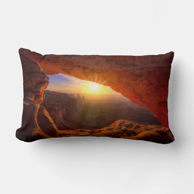 Mesa-båge, Canyonlands nationalpark Lumbarkudde (Framsida)