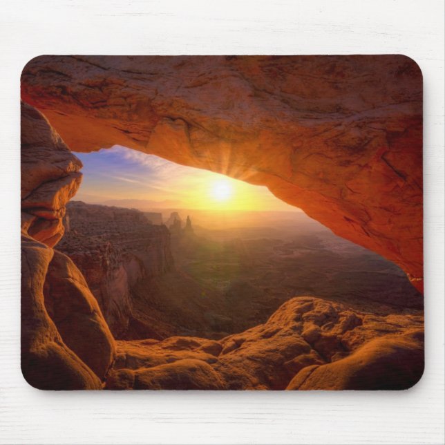 Mesa-båge, Canyonlands nationalpark Musmatta (Framsidan)