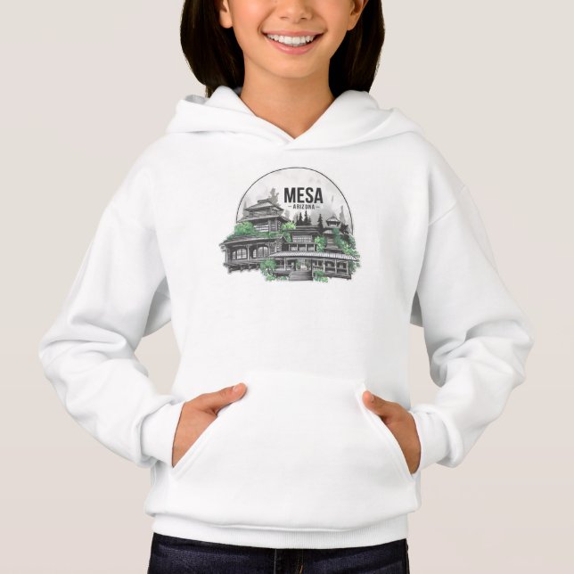 Mesa City Arizona USA T Shirt (Framsida)