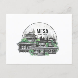 Mesa City Arizona USA Vykort
