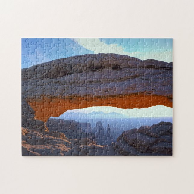 Mesa Rock Utah. Pussel (Horisontell)