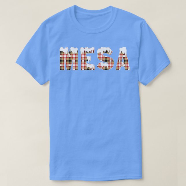 Mesa Snö T Shirt (Design framsida)