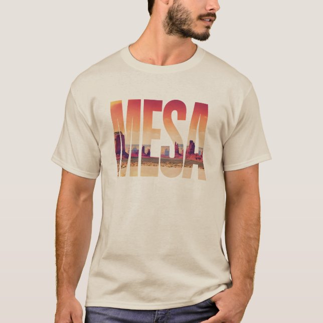 Mesa Typography Graphic Incorporated T Shirt (Framsida)