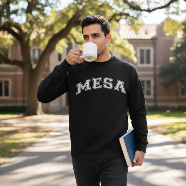 MESA Universitetsstilsvärmare Amerika College Lång Ärmad Tröja (Skapare uppladdad)