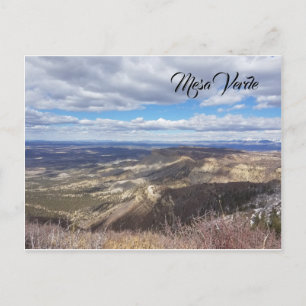 Mesa Verde Co. vykort