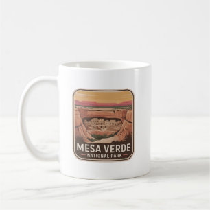 Mesa Verde National Park Cliff Dwelling Märke Kaffemugg
