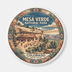 Mesa Verde National Park Cortez Colorado Magnet
