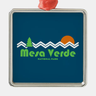 Mesa Verde National Park Retro Julgransprydnad Metall