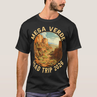 Mesa Verde National Park Road Trip 2026 Berg T Shirt