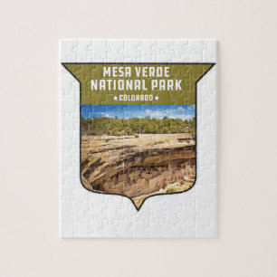 Mesa Verde nationalpark Ancestral Puebloan Pussel