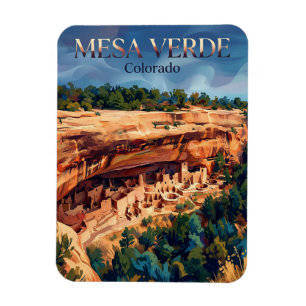 Mesa Verde nationalpark Colorado Magnet