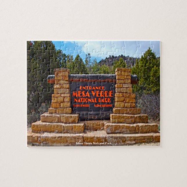 Mesa Verde nationalpark Pussel (Horisontell)