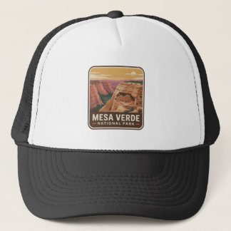 Mesa Verde Nationalpark - Vintage-märke Keps