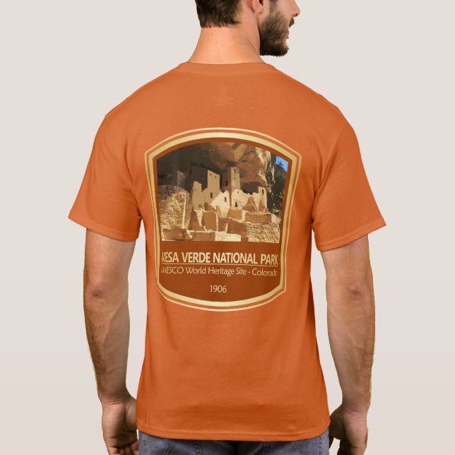 Mesa Verde NP (PF1) T Shirt (Baksida)