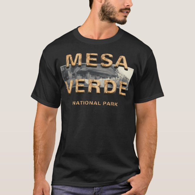 Mesa Verdes nationalmonument T Shirt (Framsida)