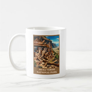Mesa Verdes nationalpark Colorado Kaffemugg