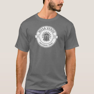 Mesa Verdes nationalpark Sol Träd T Shirt