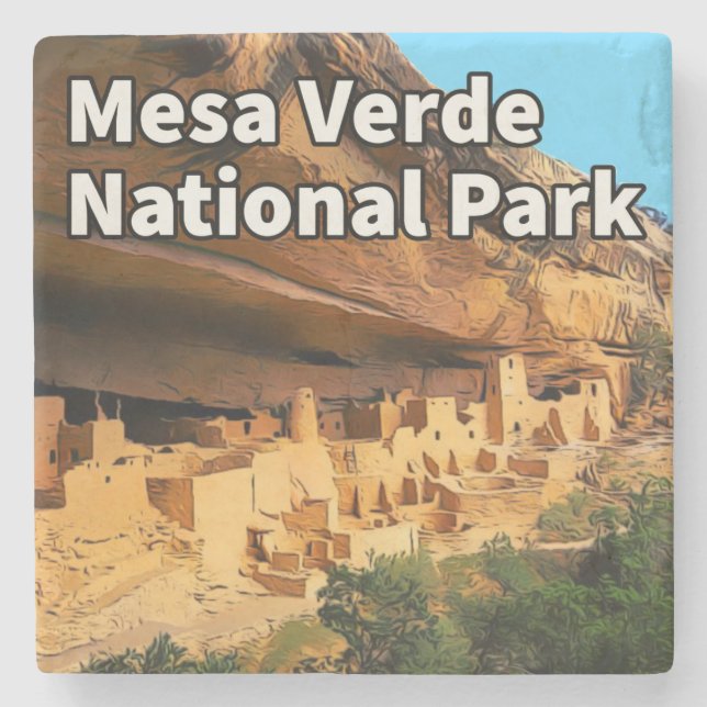 Mesa Verdes nationalpark Underlägg (Framsidan)