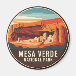 Mesa Verdes nationalparksresor Magnet