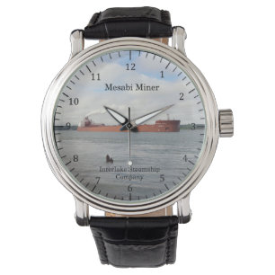 Mesabi gruvarbetareklocka armbandsur