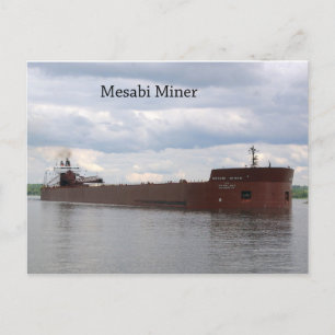 Mesabi Miner-postkort Vykort