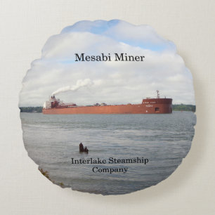Mesabi Miner-rundkudde Rund Kudde