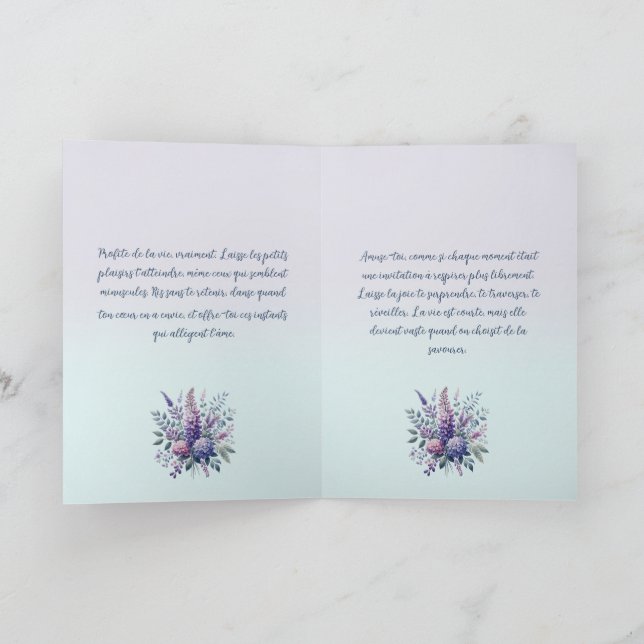 Mésange chantant la tendresse kort (Inuti)