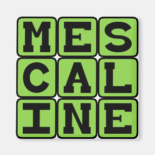 Mescaline, Hallucinogen drog Magnet