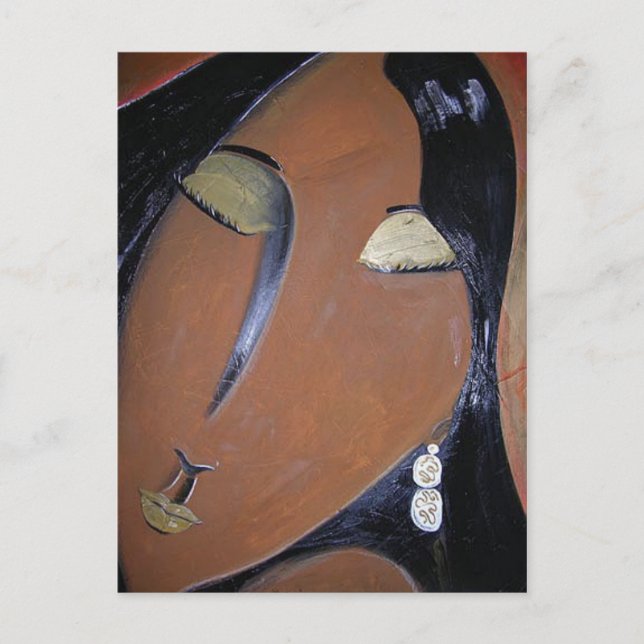 Meseriering av dig - Kvinnor Vykort (Framsida)