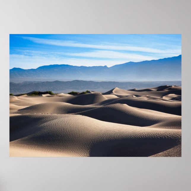 Mesganska Flat Sand Dunes Poster (Framsidan)