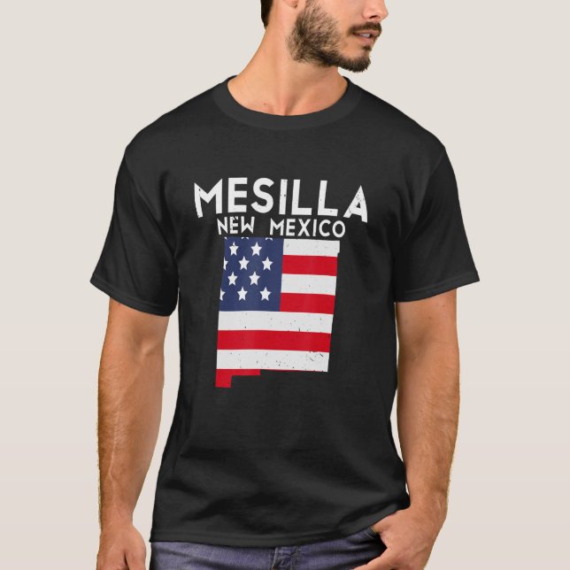 MESILLA USA: USA: S USA: S nya mexikanska resa T Shirt (Framsida)