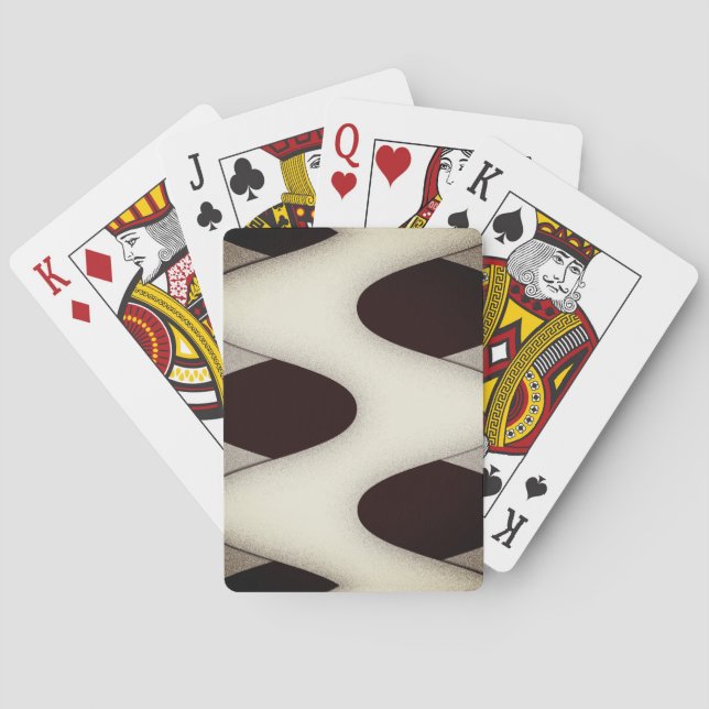 Mesmeriera Vinkar Skapar modern design Casinokort (Baksidan)