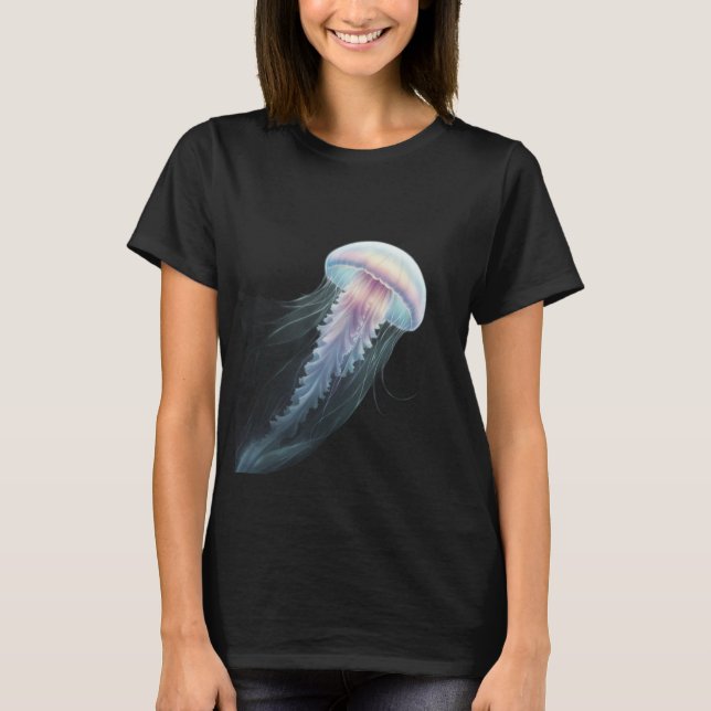 Mesmeriering av T-Shirt-design för djuphavsmaneter T Shirt (Framsida)