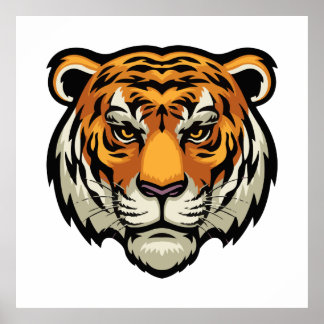 Mesmerifiera tigerutsikt poster