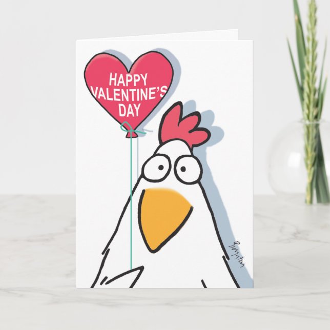 MESMERISERADE CHICKEN-Valentineser av Boynton Helgkort (Framsida)