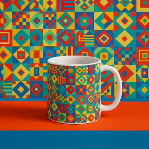 Mesmeriserade former kaffemugg
