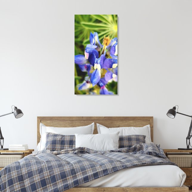Mesmeriserande natur vårflora samling canvastryck (Insitu (sovrum))
