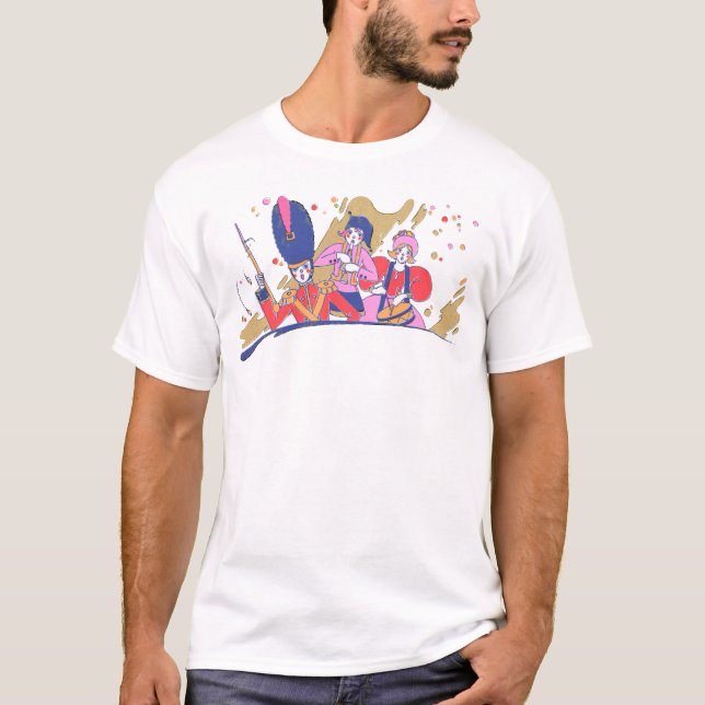 Mesmerized Drum Major med Zombie Crew Tee (Framsida)
