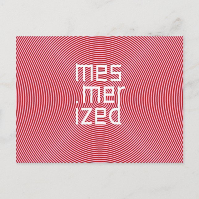 Mesmerized Vykort (Framsida)