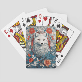 Mesmerizing Artic Fox Wildlife Casinokort